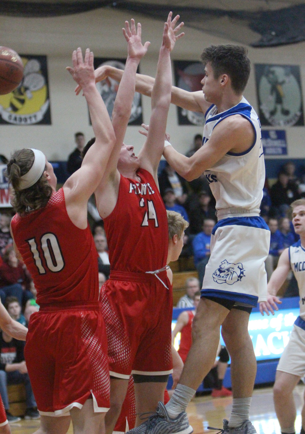 Prentice at McDonell boys basketball 3-2-19
